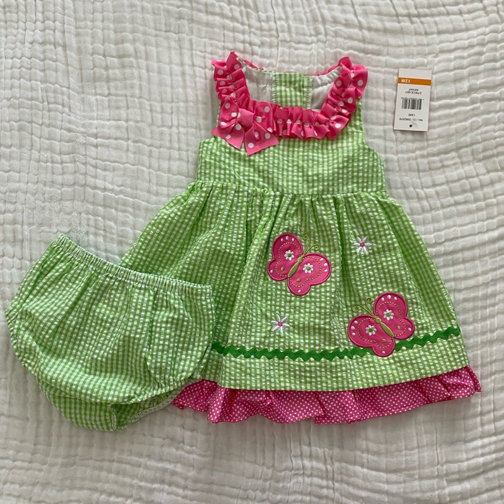 NWT - Emily Rose girls dress - 12m